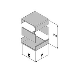 Caja plástica EC10-100-0