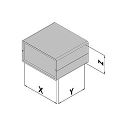 Caja plástica EC10-100-1