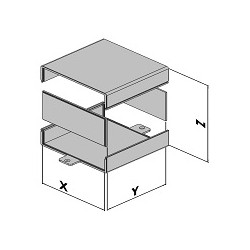 Caja plástica EC10-100-04