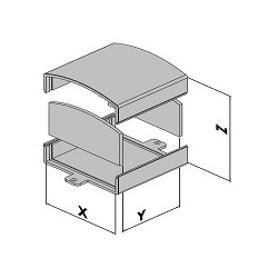 Caja plástica EC10-100-134