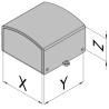 Caja plástica EC10-260-34