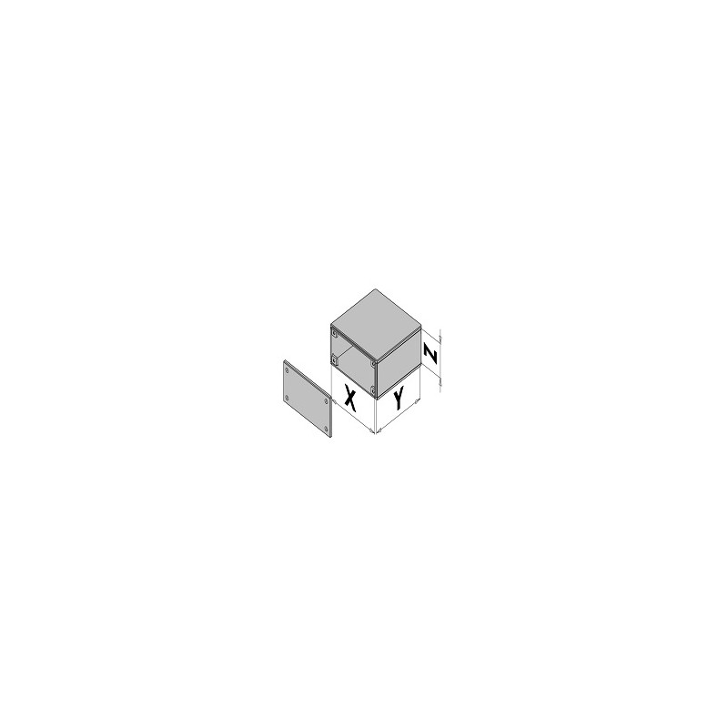 Caja de plástico EC30-410-0 