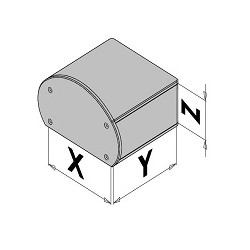 Caja de plástico EC30-410-6