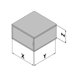 Caja de plástico EC30-430-0