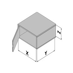 Caja de plástico EC30-430-0