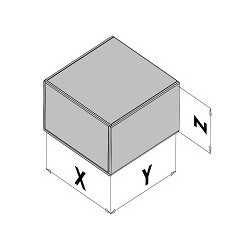 Caja de plástico EC30-820-0