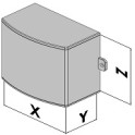 Caja de plástico EC30-470-34 