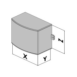Caja de plástico EC30-470-34