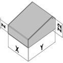 Caja pupitre 1 ángulo EC41-260-0