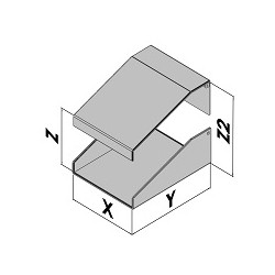 Caja Pupitre 2 ángulos EC42-260-0