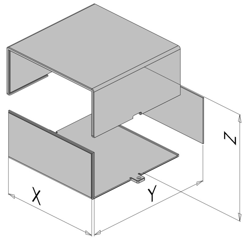 Caja plástica EC10-300-04
