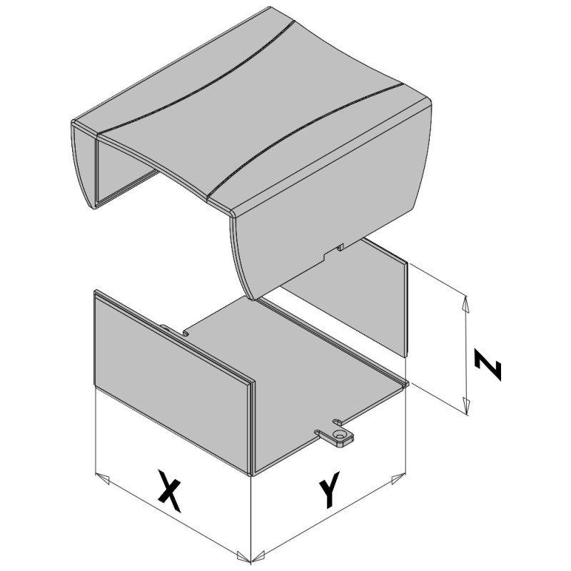 Caja plástica EC10-300-264