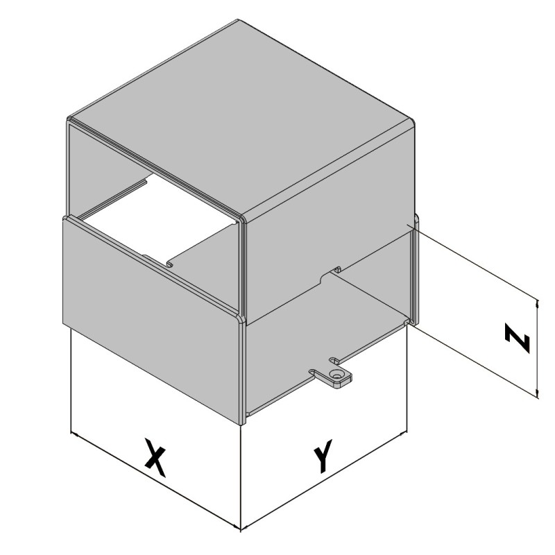 Caja plástica EC10-400-04