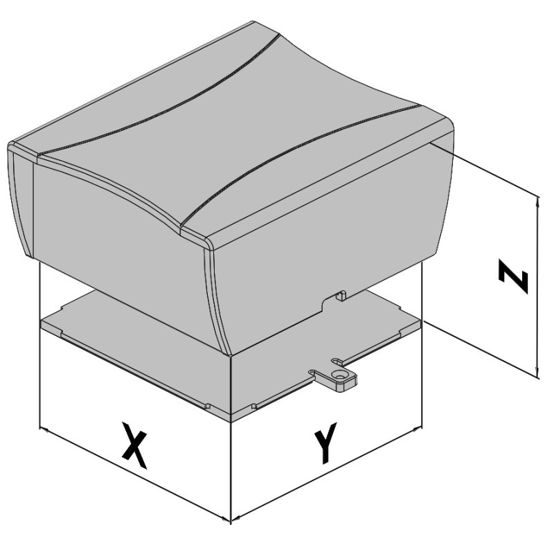 Caja plástica EC10-400-264
