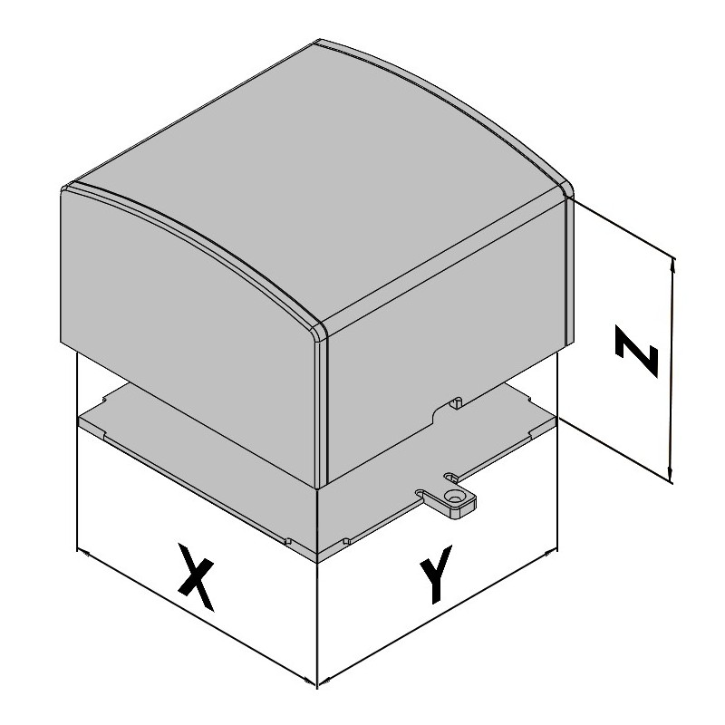 Caja plástica EC10-400-34