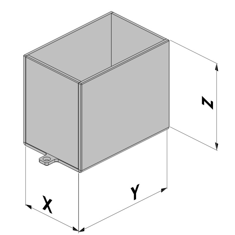 Caja para resina EC80-950-04
